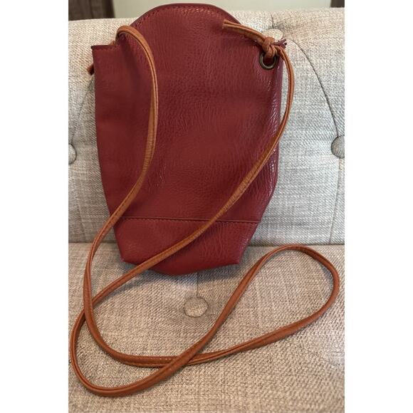 Heroing Mini Leather Purse Women's One Size Red - Picture 4 of 5